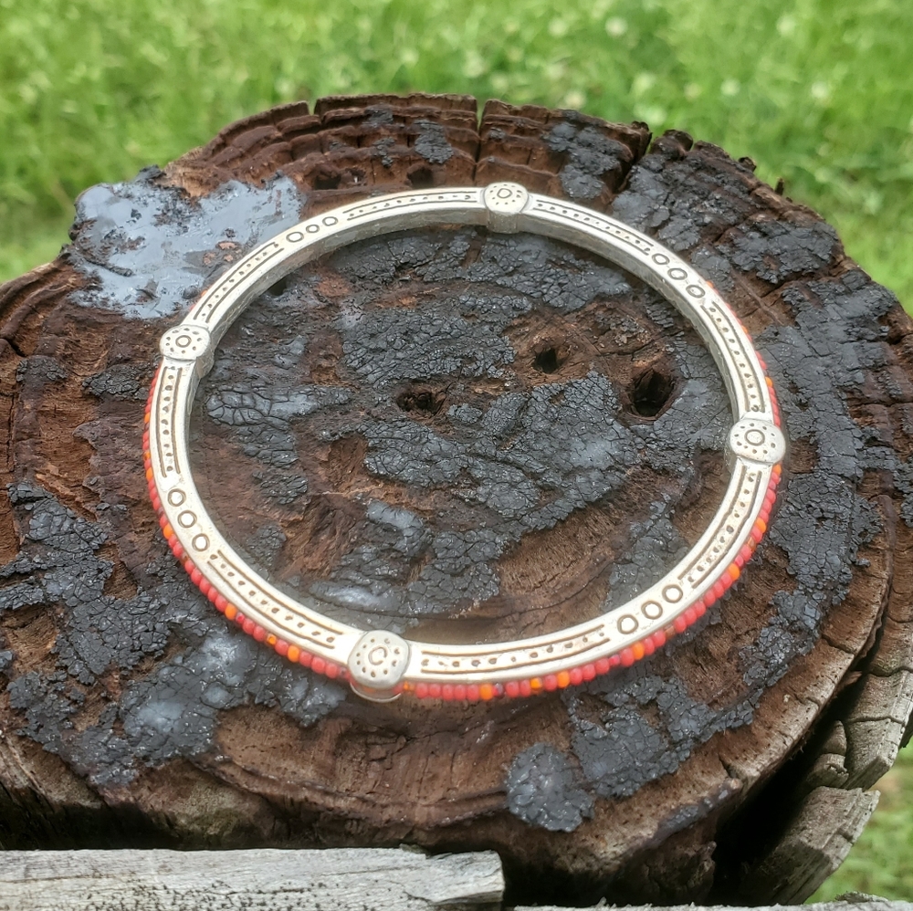 Brighton silver-plated bracelet with matching earrings - Picture 2 of 4